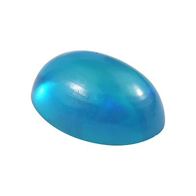Miami Blue Welo Opal (Ovl 6x4 mm) 0.22 ctw Loose Gemstone