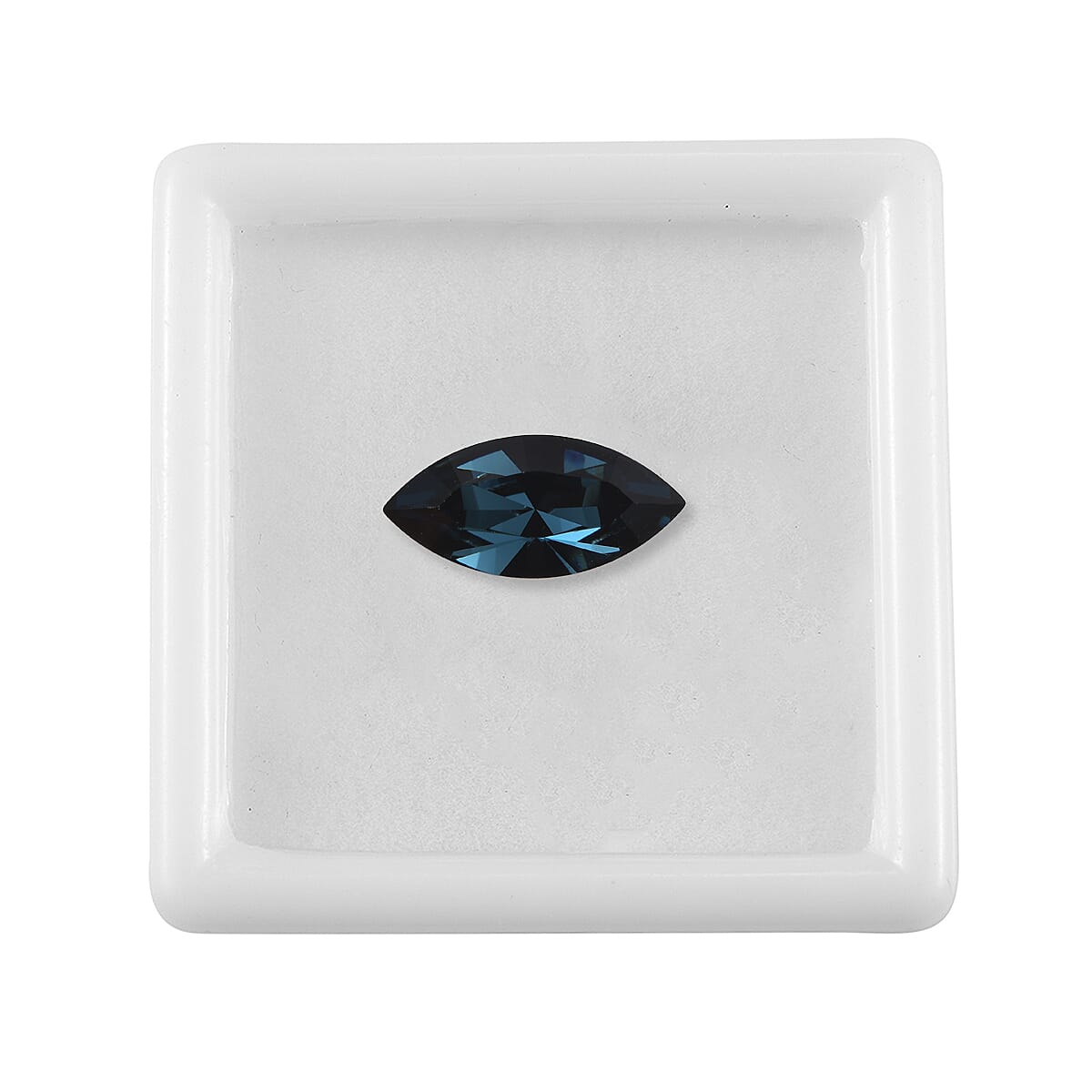 Montana Crystal by Swarovski (Mrq 15x7 mm) 2.33 ctw Loose Gemstone image number 2