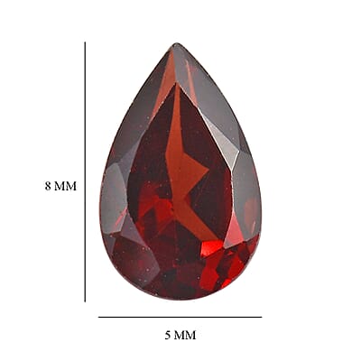 Mozambique Garnet Set of 2 (Pear 8x5mm) 1.95 ctw Loose Gemstone