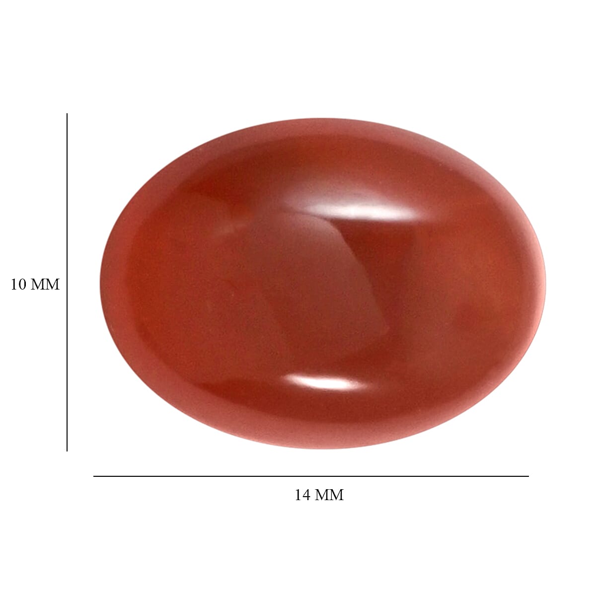 Oregon Caramel Opal (Ovl 14x10mm) 3.81 ctw Loose Gemstone