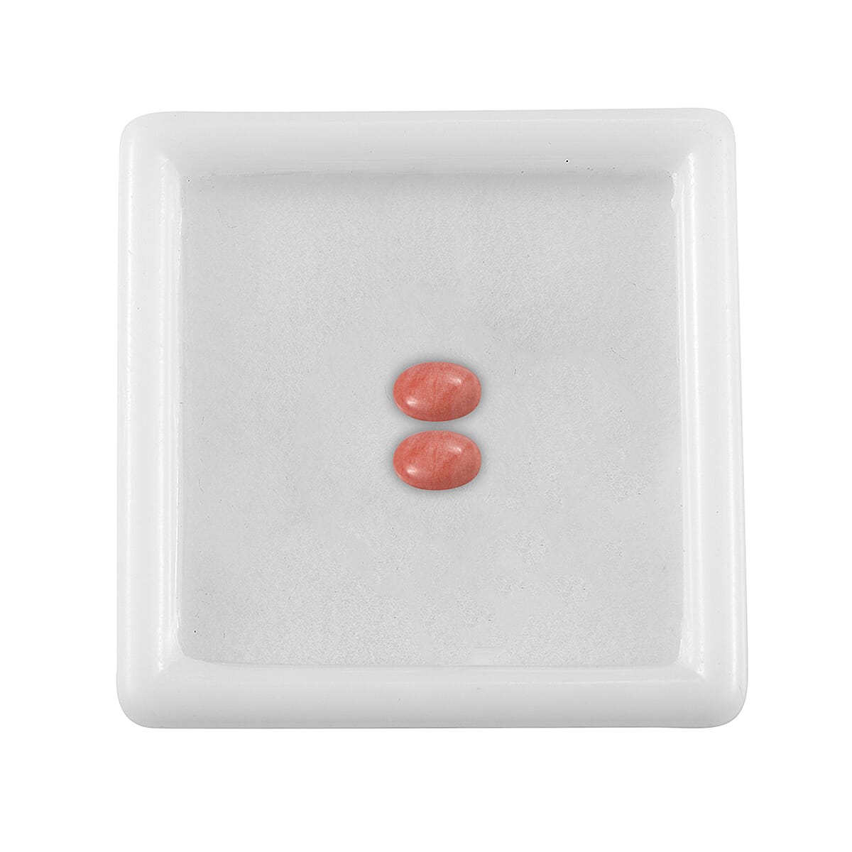 AAA Oregon Sunrise Peach Opal Set of 2 (Ovl 6x4mm) 0.56 ctw Loose Gemstone