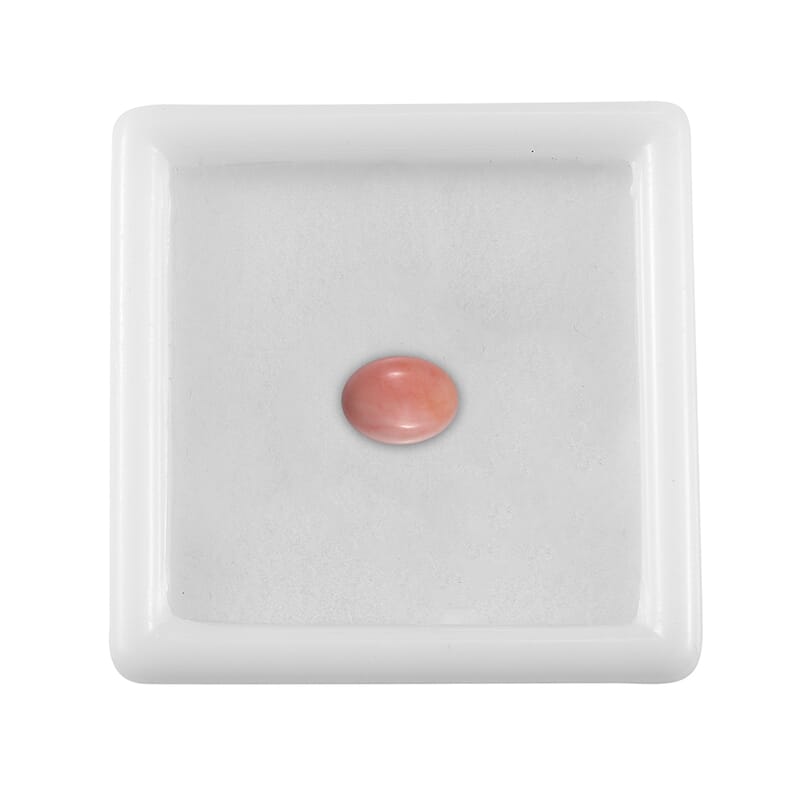 Oregon Sunrise Peach Opal (Ovl 8x6mm) 0.74 ctw  Loose Gemstone