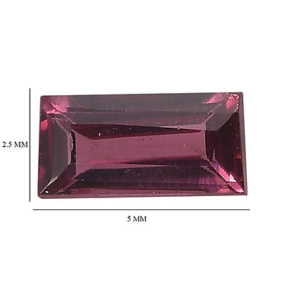 Orissa Rose Garnet Set of 2 (Bgt 5x2.5mm) 0.56 ctw Loose Gemstone