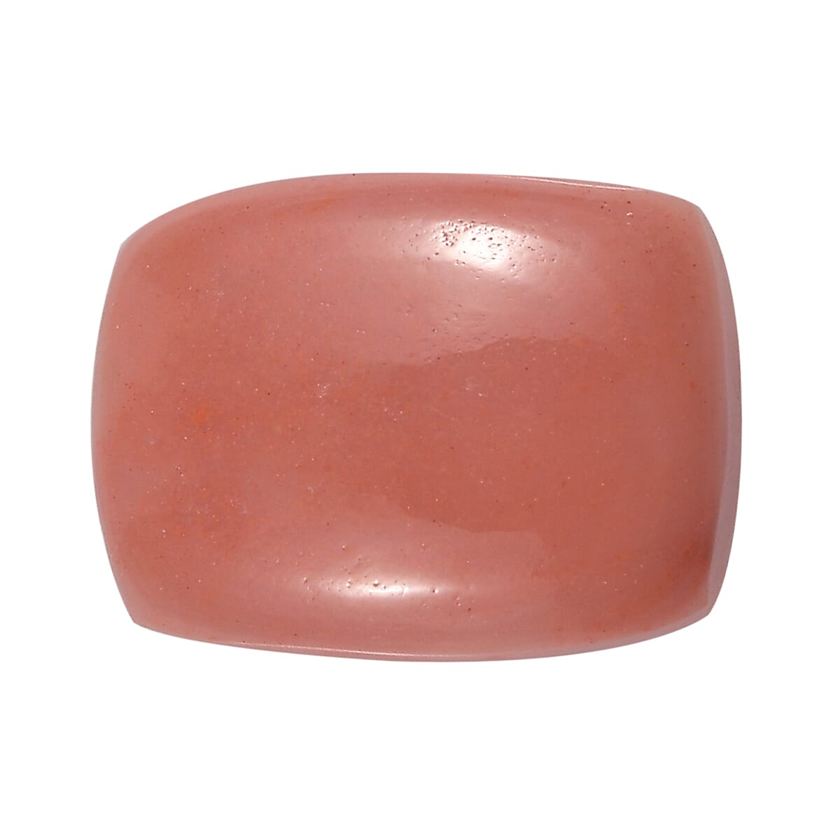AAA Peach Opal (Cush 8x6mm) 0.85 ctw Loose Gemstone