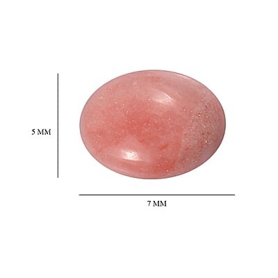 Peach Opal Set of 2 (Ovl 7x5mm) 1.11 ctw  Loose Gemstone