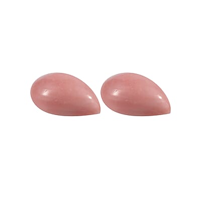 AA Peach Opal Set of 2 (Pear 6x4mm) 0.55 ctw Loose Gemstone