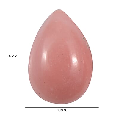 AA Peach Opal Set of 2 (Pear 6x4mm) 0.55 ctw Loose Gemstone