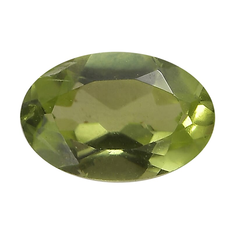 Peridot (Oval 6x4 mm) 0.45 ctw  Loose Gemstone