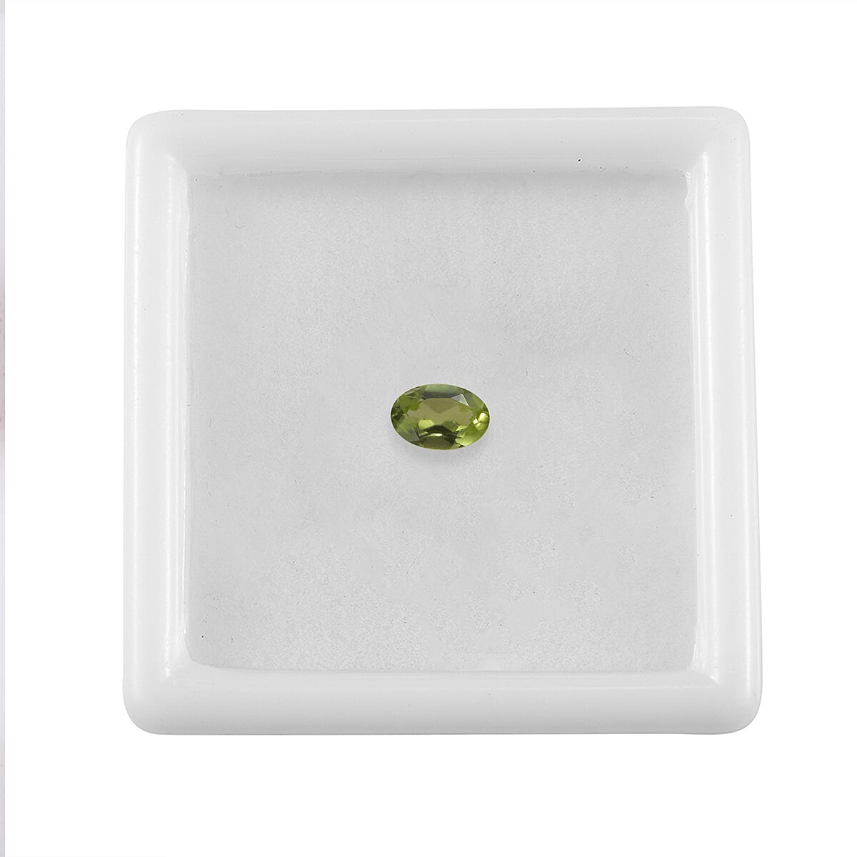 Peridot (Oval 6x4 mm) 0.45 ctw  Loose Gemstone