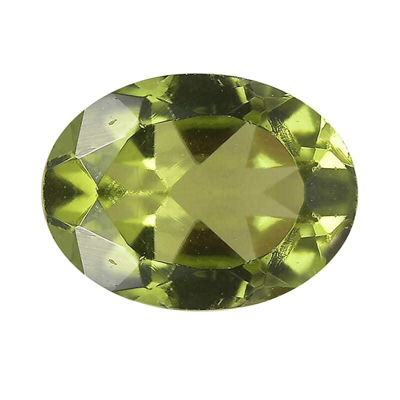 Peridot (Oval 8x6 mm) 1.13 ctw  Loose Gemstone