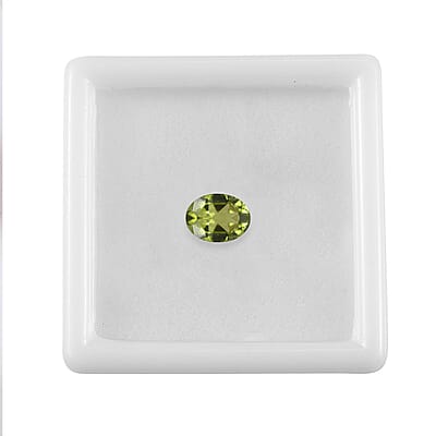 Peridot (Oval 8x6 mm) 1.13 ctw  Loose Gemstone