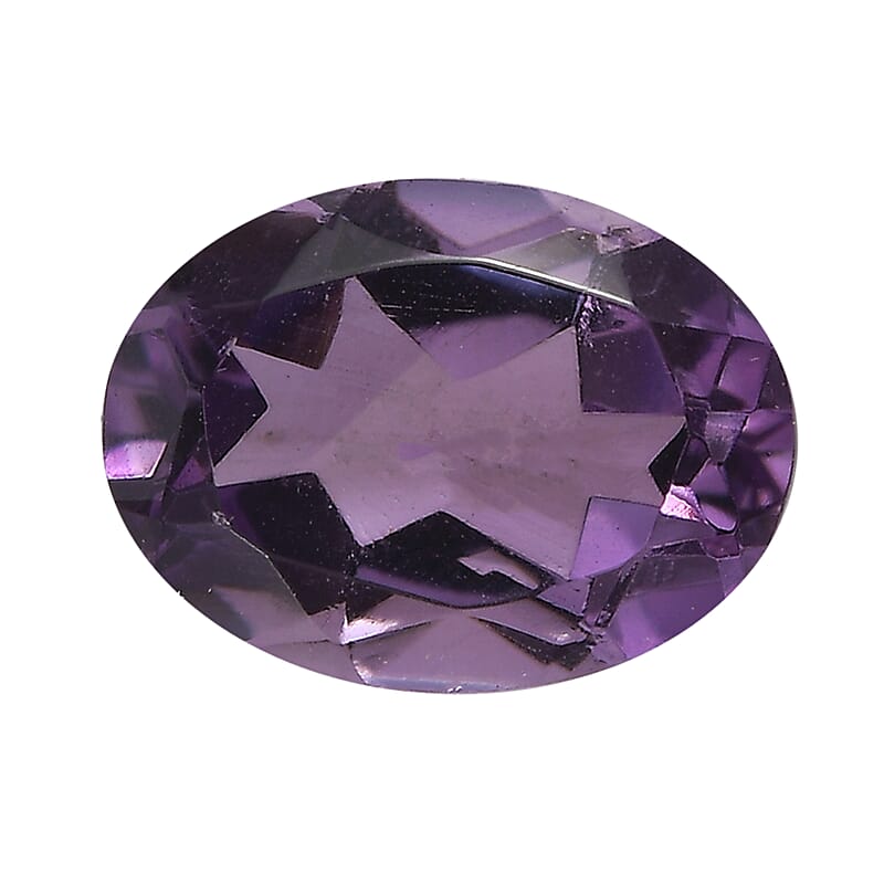 Rose De France Amethyst (Oval 8x6 mm) 0.88 ctw Loose Gemstone