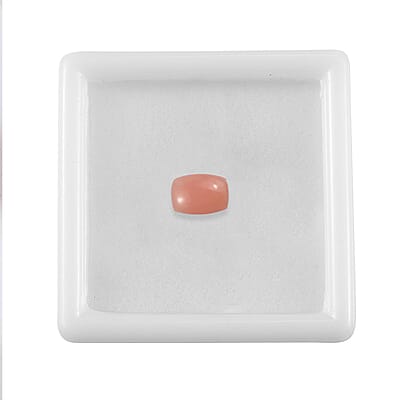 Peruvian Pink Opal (Cush 7x5 mm) 0.67 ctw  Loose Gemstone