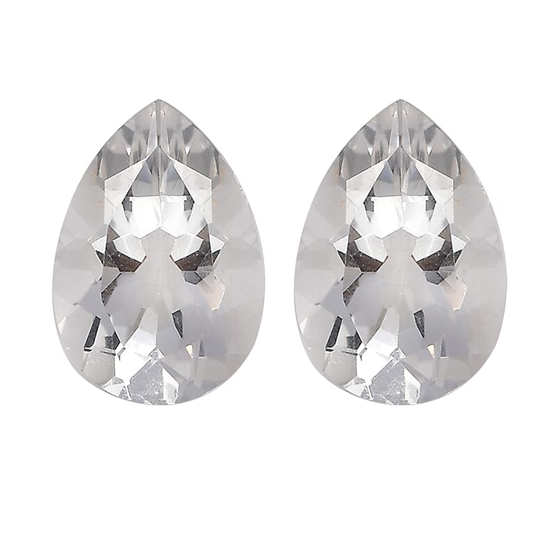 Petalite Set of 2 (Pear 7x5mm) 0.94 ctw  Loose Gemstone