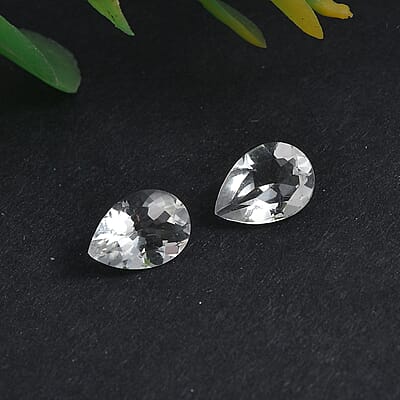 Petalite Set of 2 (Pear 7x5mm) 0.94 ctw  Loose Gemstone