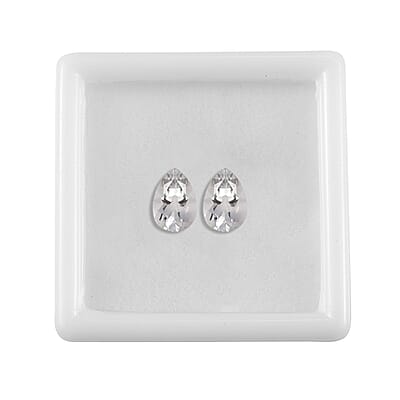 Petalite Set of 2 (Pear 7x5mm) 0.94 ctw  Loose Gemstone