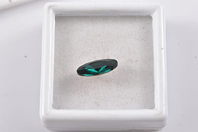 Emerald Crystal by Swarovski (Ovl 14x7.5 mm) 2.56 ctw Loose Gemstone