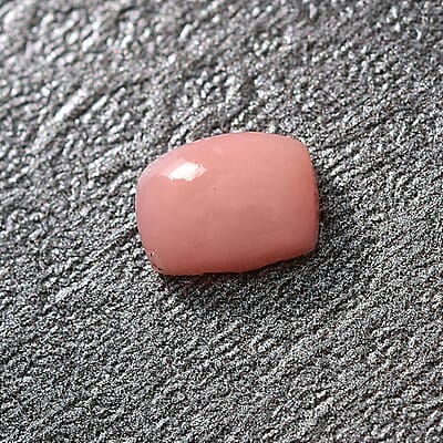 Peruvian Pink Opal (Cush 8x6 mm) 0.84 ctw Loose Gemstone