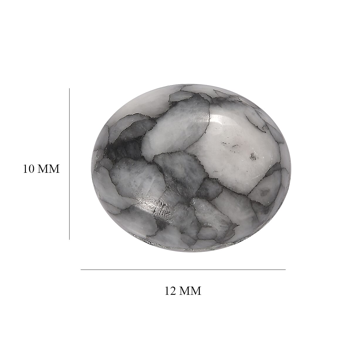 Austrian Pinolith (Oval 12x10 mm) 4.92 ctw Loose Gemstone