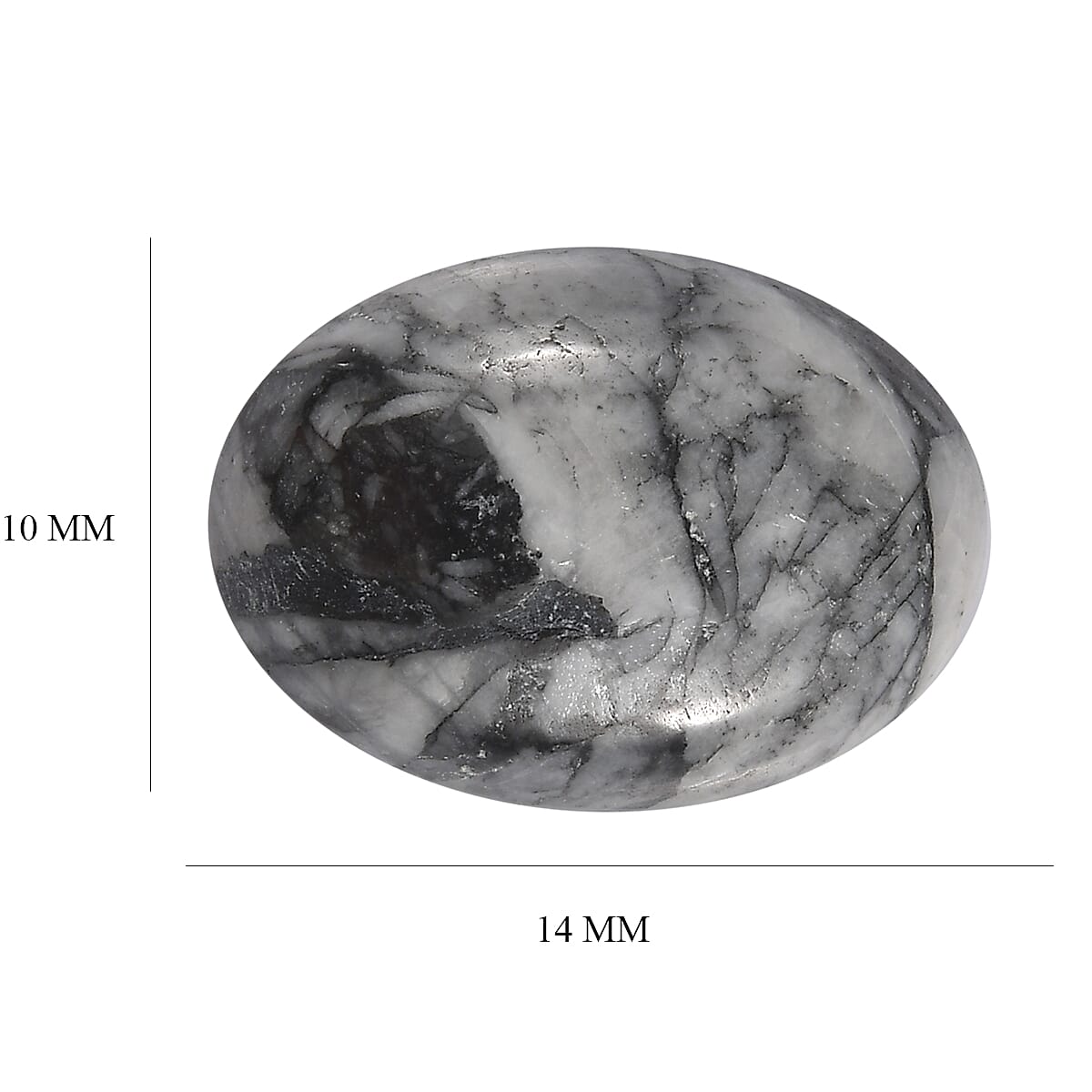 Austrian Pinolith (Oval 14x10 mm) 6.30 ctw Loose Gemstone