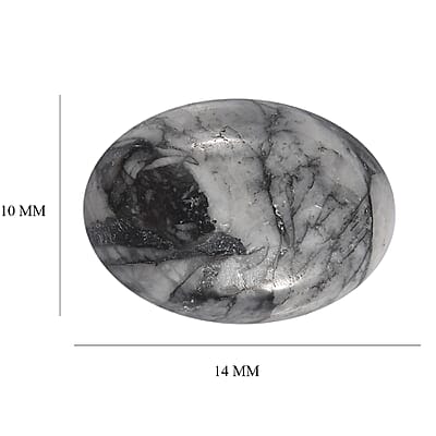 Austrian Pinolith (Oval 14x10 mm) 6.30 ctw Loose Gemstone
