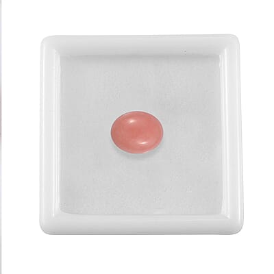 Peruvian Pink Opal (Oval 10x8 mm) 2.28 ctw Loose Gemstone