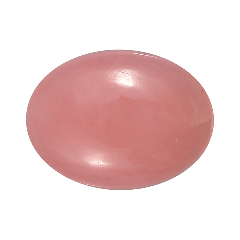 Peruvian Pink Opal (Oval 8x6 mm) 0.98 ctw Loose Gemstone