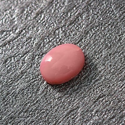 Peruvian Pink Opal (Oval 8x6 mm) 0.98 ctw Loose Gemstone