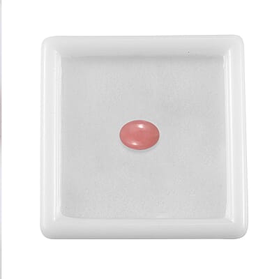 Peruvian Pink Opal (Oval 8x6 mm) 0.98 ctw Loose Gemstone