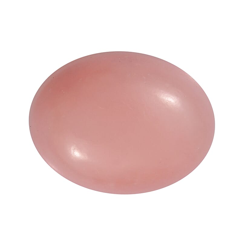 Peruvian Pink Opal (Oval 9x7 mm) 1.35 ctw Loose Gemstone
