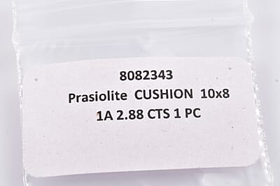 Montezuma Prasiolite (Cush 10x8mm) 2.88 ctw  Loose Gemstone