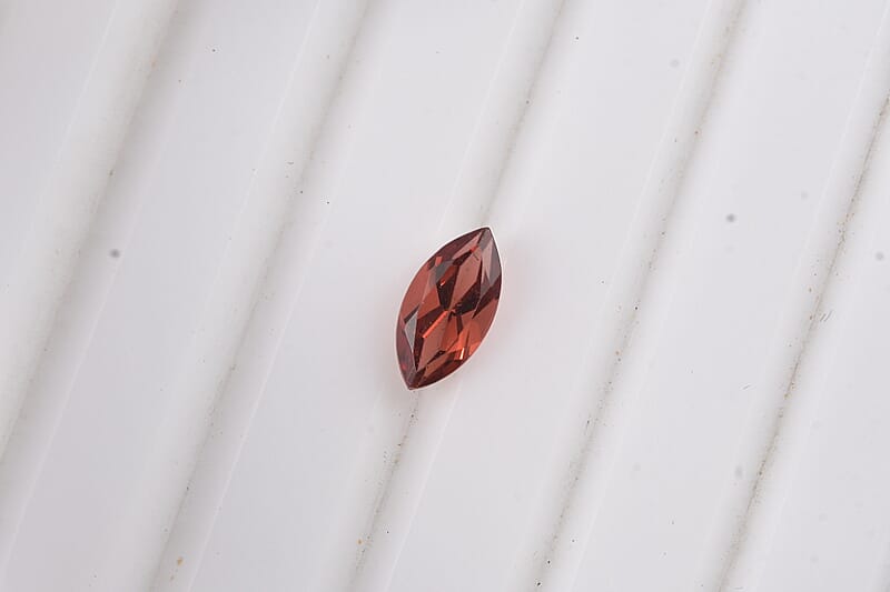 AA Mozambique Garnet (Mrq 8x4 mm) 0.67 ctw Loose Gemstone