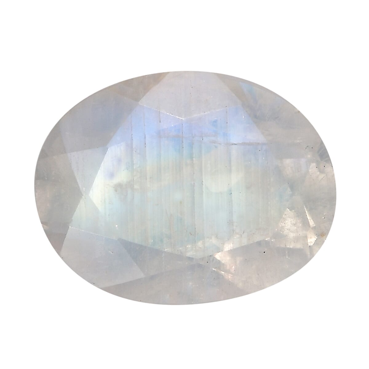 Rainbow Moonstone (Oval 8x6 mm) 1.00 ctw Loose Gemstone