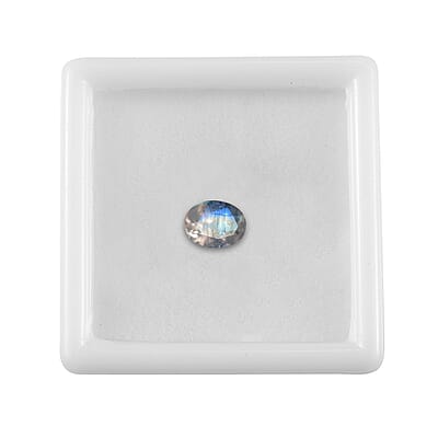 Rainbow Moonstone (Oval 8x6 mm) 1.00 ctw Loose Gemstone