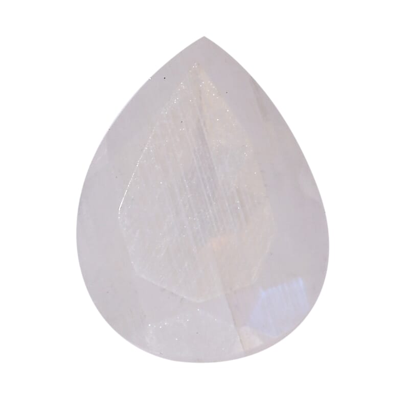 AA Rainbow Moonstone (Pear 9x7 mm) 1.41 ctw Loose Gemstone