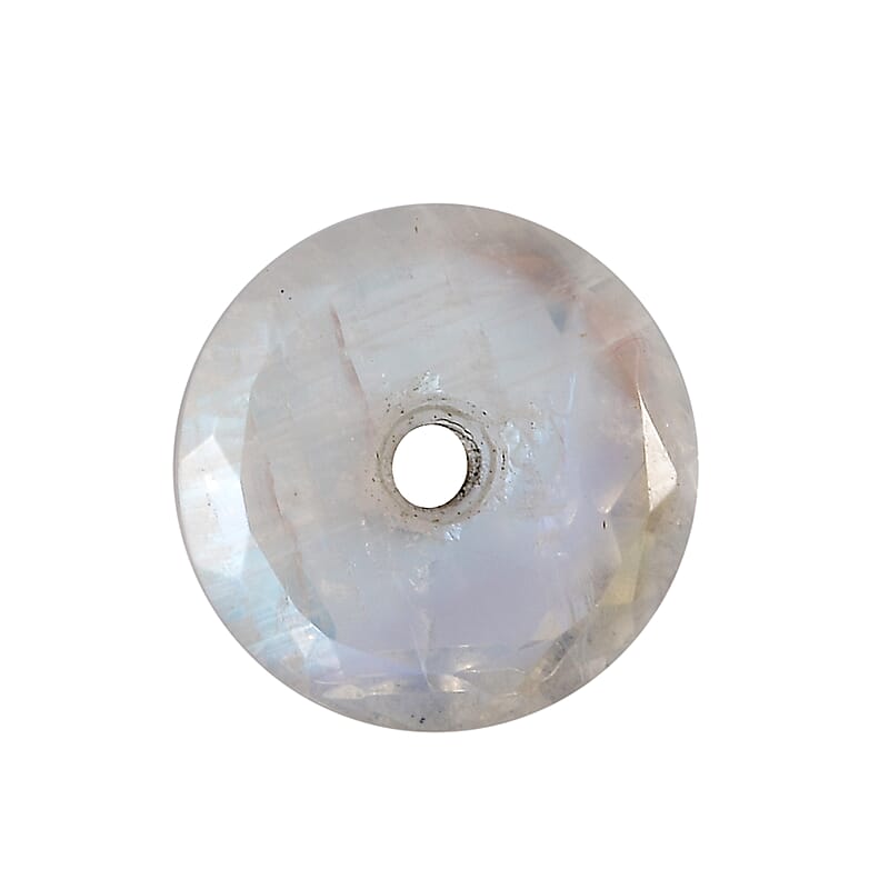 AA Rainbow Moonstone (Rnd 8 mm) 1.58 ctw Loose Gemstone