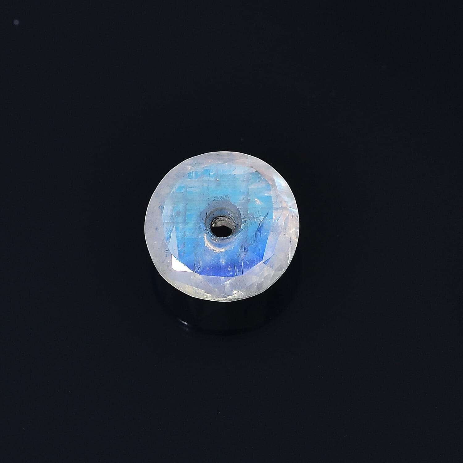 AA Rainbow Moonstone (Rnd 8 mm) 1.58 ctw Loose Gemstone