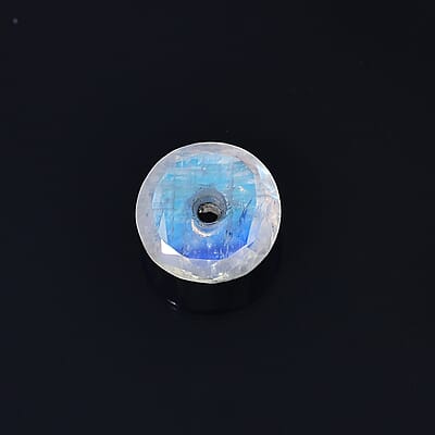 AA Rainbow Moonstone (Rnd 8 mm) 1.58 ctw Loose Gemstone