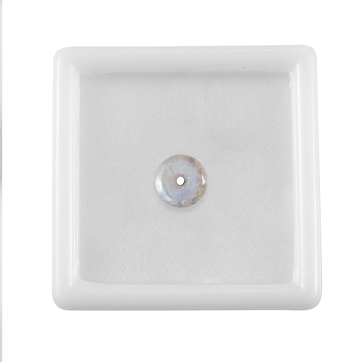 AA Rainbow Moonstone (Rnd 8 mm) 1.58 ctw Loose Gemstone