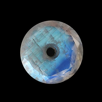 AA Rainbow Moonstone (Rnd 8 mm) 1.58 ctw Loose Gemstone
