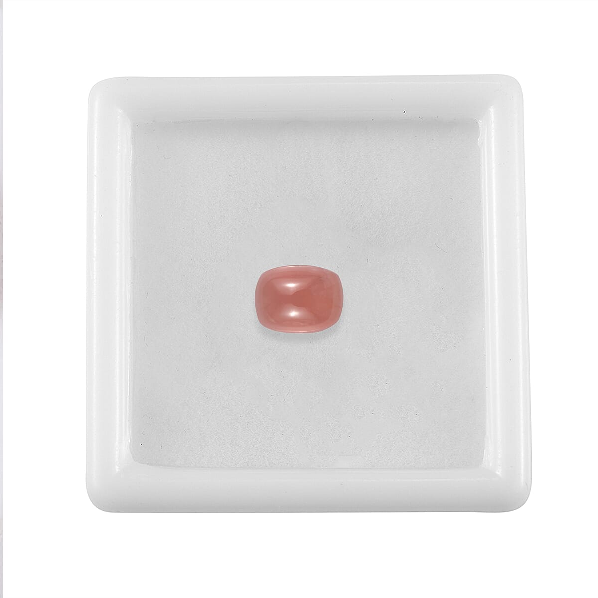 Rhodochrosite (Cush 8x6mm) 1.85 ctw Loose Gemstone image number 3