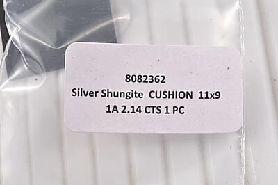 Elite Shungite (Cush 11x9 mm) 2.14 ctw Loose Gemstone