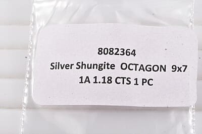 Elite Shungite (Oct 9x7 mm) 1.18 ctw Loose Gemstone