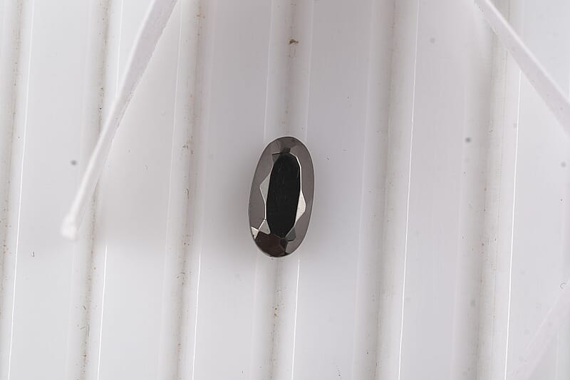 Elite Shungite (Oval 10x5 mm) 0.70 ctw Loose Gemstone