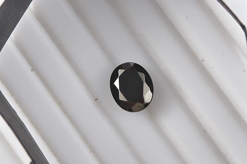 Elite Shungite (Oval 12x10 mm) 2.48 ctw Loose Gemstone
