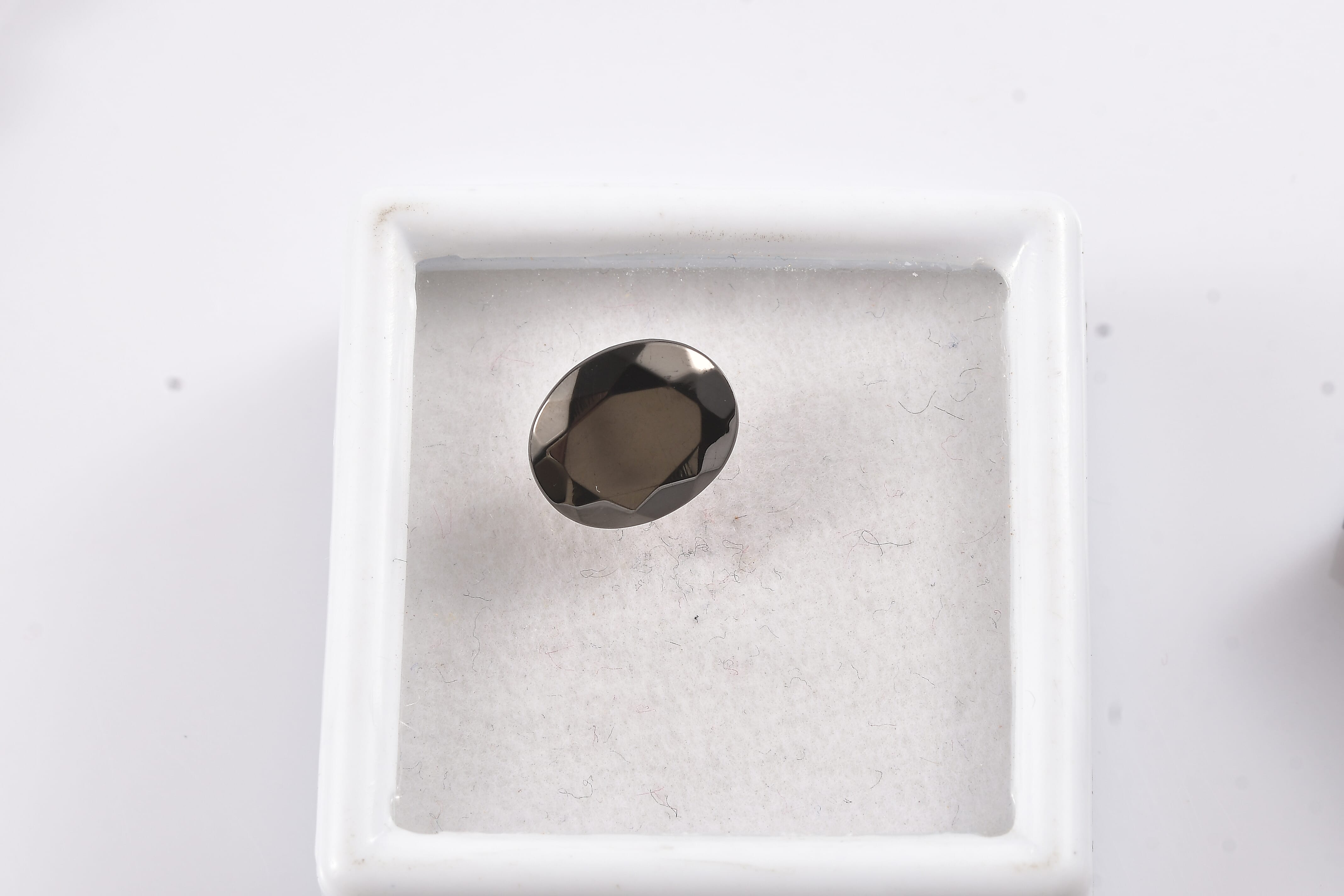 Elite Shungite (Oval 12x10 mm) 2.48 ctw Loose Gemstone