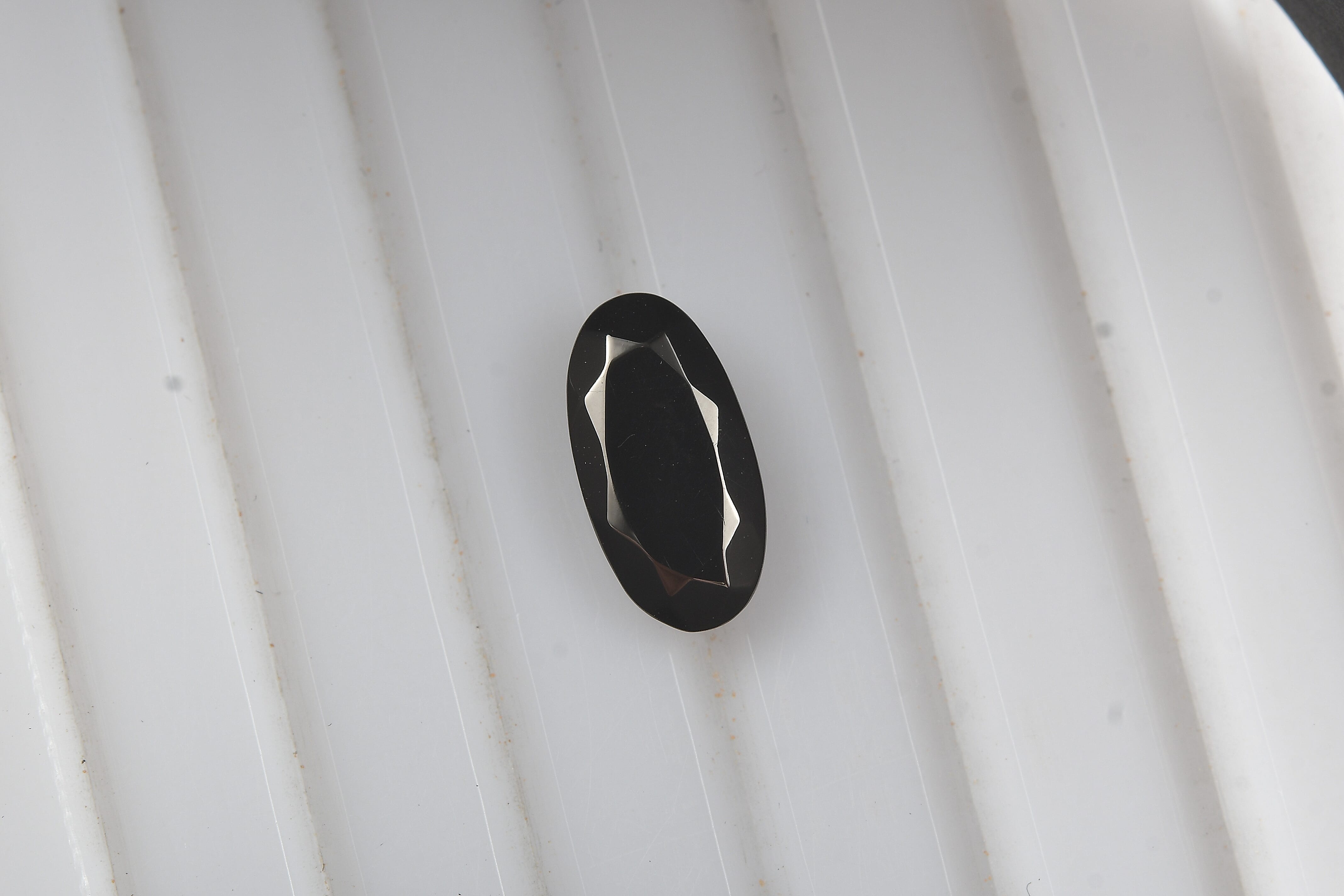 Elite Shungite (Oval 12x6 mm) 1.16 ctw Loose Gemstone