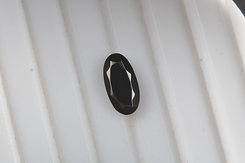 Elite Shungite (Oval 12x6 mm) 1.16 ctw Loose Gemstone