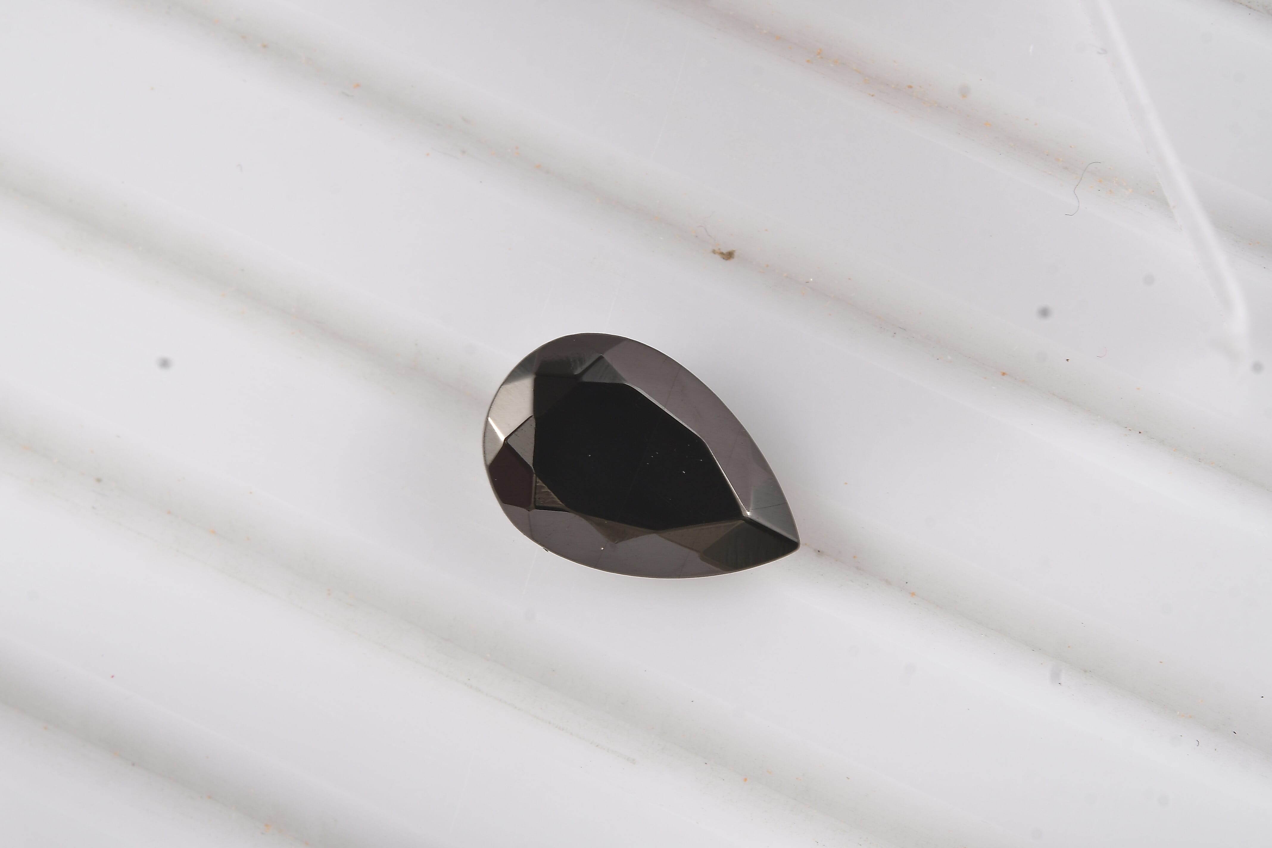 Elite Shungite (Pear 12x8 mm) 1.68 ctw Loose Gemstone