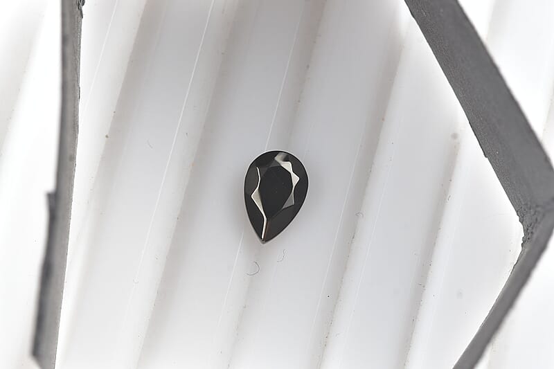 Elite Shungite (Pear 9x6 mm) 0.57 ctw Loose Gemstone